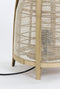Light & Living Tafellamp Jacinto - Bamboe/Linnen - Naturel - 27x42x27 cm (BxHxD) - E27