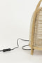 Light & Living Tafellamp Jacinto - Bamboe/Linnen - Naturel - 27x42x27 cm (BxHxD) - E27