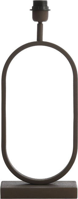 Light & Living Tafellamp Jamiri - 45cm - Bruin - excl. kap