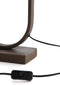 Light & Living Tafellamp Jamiri - 45cm - Bruin - excl. kap
