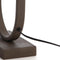 Light & Living Tafellamp Jamiri - 45cm - Bruin - excl. kap