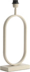 Light & Living Tafellamp Jamiri - 45cm - Crème - excl. kap