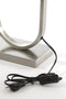 Light & Living Tafellamp Jamiri - 45cm hoog - Nikkel - excl. kap