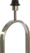 Light & Living Tafellamp Jamiri - 45cm hoog - Nikkel - excl. kap