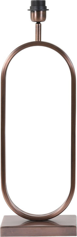 Light & Living Tafellamp Jamiri - 55cm - Antiek Koper - excl. kap