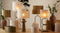 Light & Living Tafellamp Jamiri - 55cm - Goud - excl. kap