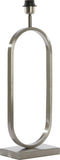 Light & Living Tafellamp Jamiri - 55cm hoog - Nikkel - excl. kap