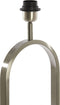 Light & Living Tafellamp Jamiri - 55cm hoog - Nikkel - excl. kap