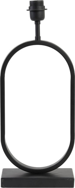Light & Living Tafellamp Jamiri - Zwart - 20x10x45cm - Woonkamer - Slaapkamer