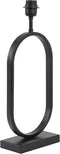 Light & Living Tafellamp Jamiri - Zwart - 20x10x45cm - Woonkamer - Slaapkamer