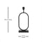 Light & Living Tafellamp Jamiri - Zwart - 20x10x45cm - Woonkamer - Slaapkamer