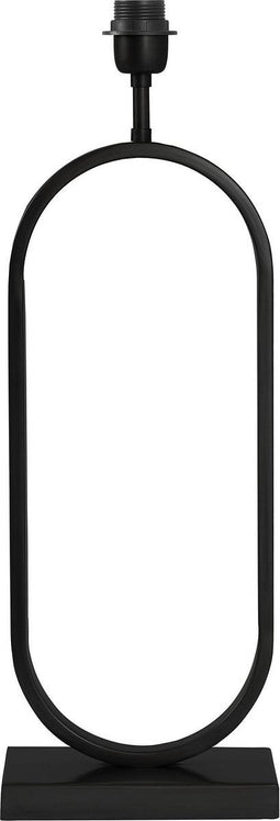 Light & Living Tafellamp Jamiri - Zwart - 20x13x55cm - Woonkamer - Slaapkamer
