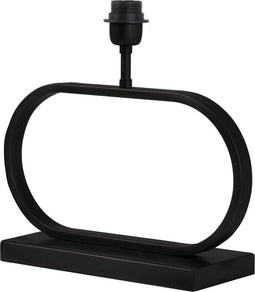 Light & Living Tafellamp Jamiro - Zwart - 37x13x29cm - Woonkamer - Slaapkamer