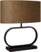Light & Living Tafellamp Jamiro - Zwart - 37x13x29cm - Woonkamer - Slaapkamer