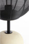 Light & Living Tafellamp Joley - Zwart/Wit - Ø26cm - Modern - Kerst cadeau - Kerst cadeautjes - Cadeau vrouw - Cadeau man - Cadeau voor haar - Cadeau voor hem - Kerstcadeau - Kerst kado - Kado man - Kado vrouw