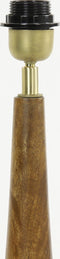 Light & Living Tafellamp Jovany - Mangohout - 44cm - Bruin - excl. kap