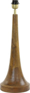Light & Living Tafellamp Jovany - Mangohout - 58cm - Bruin - excl. kap