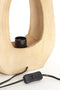 Light & Living Tafellamp Kelafo - Mangohout - 30cm - Naturel