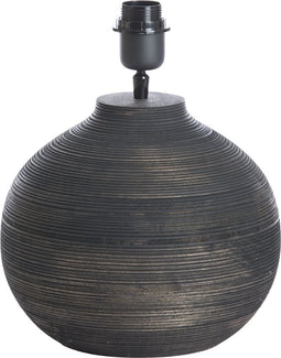 Light & Living Tafellamp Khomai - Mangohout - 32cm - excl. kap