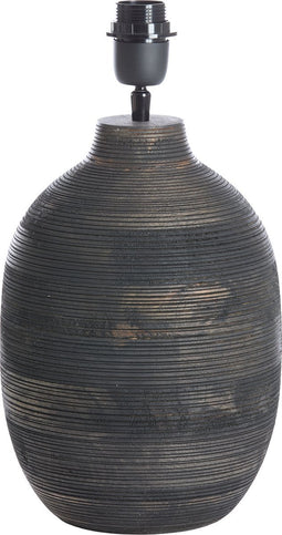 Light & Living Tafellamp Khomai - Mangohout - 39cm - excl. kap