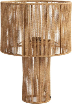 Light & Living Tafellamp Lavatera - Jute - Ø30cm - Botanisch - Kerst cadeau - Kerst cadeautjes - Cadeau vrouw - Cadeau man - Cadeau voor haar - Cadeau voor hem - Kerstcadeau - Kerst kado - Kado man - Kado vrouw