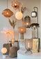 Light & Living Tafellamp Lavatera - Jute - Ø30cm - Botanisch - Kerst cadeau - Kerst cadeautjes - Cadeau vrouw - Cadeau man - Cadeau voor haar - Cadeau voor hem - Kerstcadeau - Kerst kado - Kado man - Kado vrouw