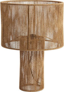 Light & Living Tafellamp Lavatera - Jute - Ø35cm - Botanisch - Kerst cadeau - Kerst cadeautjes - Cadeau vrouw - Cadeau man - Cadeau voor haar - Cadeau voor hem - Kerstcadeau - Kerst kado - Kado man - Kado vrouw