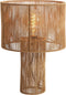 Light & Living Tafellamp Lavatera - Jute - Ø35cm - Botanisch - Kerst cadeau - Kerst cadeautjes - Cadeau vrouw - Cadeau man - Cadeau voor haar - Cadeau voor hem - Kerstcadeau - Kerst kado - Kado man - Kado vrouw