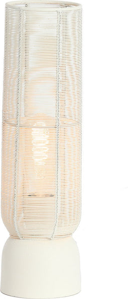 Light & Living Tafellamp Lezuza - 40cm - Crème
