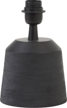 Light & Living Tafellamp Lilou - 18cm - Mat Zwart - excl. kap