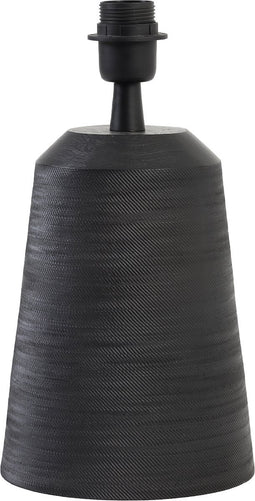 Light & Living Tafellamp Lilou - 28cm - Mat Zwart - excl. kap