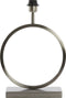 Light & Living Tafellamp Liva - 37cm hoog - Nikkel - excl. kap