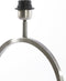 Light & Living Tafellamp Liva - 37cm hoog - Nikkel - excl. kap