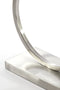 Light & Living Tafellamp Liva - 37cm hoog - Nikkel - excl. kap