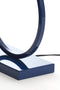 Light & Living Tafellamp Liva - 43cm - Blauw - excl. kap