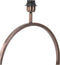 Light & Living Tafellamp Liva - 47cm - Antiek Koper - excl. kap