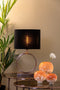 Light & Living Tafellamp Liva - 47cm - Antiek Koper - excl. kap
