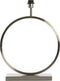 Light & Living Tafellamp Liva - 47cm hoog - Nikkel - excl. kap