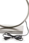 Light & Living Tafellamp Liva - 47cm hoog - Nikkel - excl. kap