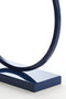 Light & Living Tafellamp Liva - 53cm - Blauw - excl. kap
