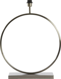 Light & Living Tafellamp Liva - 57cm - Nikkel - excl. kap