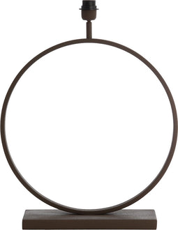 Light & Living Tafellamp Liva - 59cm - Bruin - excl. kap
