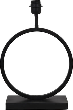 Light & Living Tafellamp Liva - Zwart - 30x12,5x42cm - Woonkamer - Slaapkamer