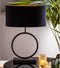 Light & Living Tafellamp Liva - Zwart - 30x12,5x42cm - Woonkamer - Slaapkamer