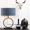 Light & Living Tafellamp Liva - Zwart - 30x12,5x42cm - Woonkamer - Slaapkamer