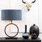 Light & Living Tafellamp Liva - Zwart - 30x12,5x42cm - Woonkamer - Slaapkamer