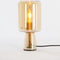 Light & Living Tafellamp Lotta - Amber - Ø16cm - Modern - Kerst cadeau - Kerst cadeautjes - Cadeau vrouw - Cadeau man - Cadeau voor haar - Cadeau voor hem - Kerstcadeau - Kerst kado - Kado man - Kado vrouw