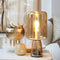 Light & Living Tafellamp Lotta - Amber - Ø16cm - Modern - Kerst cadeau - Kerst cadeautjes - Cadeau vrouw - Cadeau man - Cadeau voor haar - Cadeau voor hem - Kerstcadeau - Kerst kado - Kado man - Kado vrouw