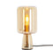 Light & Living Tafellamp Lotta - Amber - Ø16cm - Modern - Kerst cadeau - Kerst cadeautjes - Cadeau vrouw - Cadeau man - Cadeau voor haar - Cadeau voor hem - Kerstcadeau - Kerst kado - Kado man - Kado vrouw