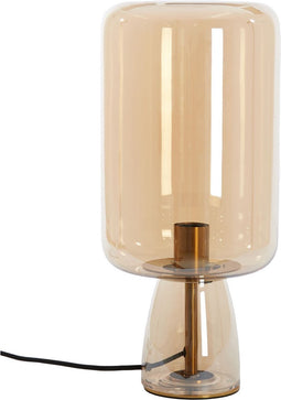 Light & Living Tafellamp Lotta - Oranje - Ø21cm - Modern - Kerst cadeau - Kerst cadeautjes - Cadeau vrouw - Cadeau man - Cadeau voor haar - Cadeau voor hem - Kerstcadeau - Kerst kado - Kado man - Kado vrouw